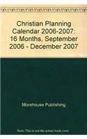 Christian Planning Calendar 2006-2007