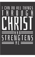 Bible Christ Church God Believe Notebook / Journal