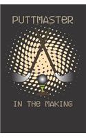 Golfing Golf Player Notebook Journal