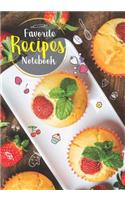 Favorite Recipes Notebook