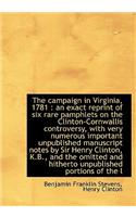 The Campaign in Virginia, 1781