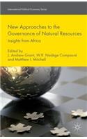 New Approaches to the Governance of Natural Resources