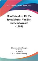 Hoofdstukken Uit de Spraakkunst Van Het Tontemboansch (1908)
