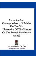 Memoirs And Correspondence Of Mallet Du Pan V1