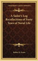 A Sailor's Log Recollections of Forty Years of Naval Life: (English)