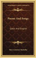 Poems and Songs