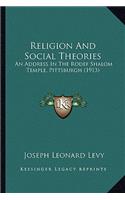 Religion And Social Theories