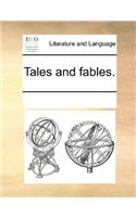 Tales and fables.: (English)