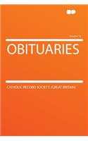 Obituaries Volume 12