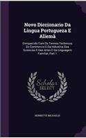 Novo Diccionario Da Lingua Portugueza E Allemã