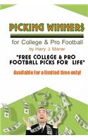 Picking Winners For College & Pro Football