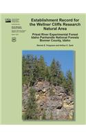 Establishment Record for the Wellner Cliffs Research Natural Area Priest River Experimental Forest Idaho Panhandle National Forests Bonner County, Idaho