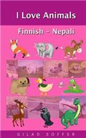 I Love Animals Finnish - Nepali