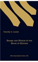Shame and Honor in the Book of Esther