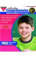 Everyday Comprehension Intervention Activities Grade 4 Book Teacher Resource