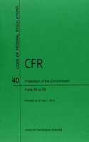 Code of Federal Regulations Title 40, Protection of Environment, Parts 96-99, 2015