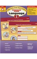 Take It to Your Seat Language Centers, Grade 1: (Take It to Your Seat Common Core Language Centers)