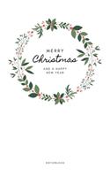 Merry Christmas and a happy New Year Notizblock