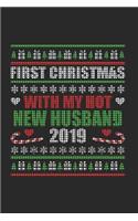 Couple Christmas Notebook: Diary Journal 6x9 inches with 120 Dot Grid Pages