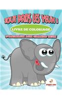 Livre de coloriage d'insectes-robots