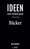 Notizbuch für Bäcker