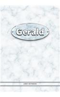 Gerald - Lined Notebook