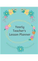 Yearly Teacher's Lesson Planner