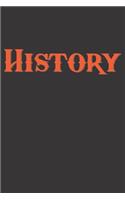 History