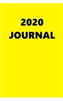 2020 Journal Yellow Color 204 Pages