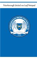 Peterborough United 100 Leaf Notepad