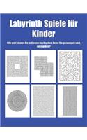 Labyrinth Spiele für Kinder: 68 komplexe Labyrinthe mit allmählichem Anstieg des Schwierigkeitsgrades(1 Labyrinth Spiele Für Kinder)