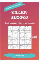 Master of Puzzles - Killer Sudoku 200 Master Puzzles 10x10 Vol. 18