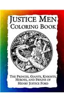 Justice Men Coloring Book