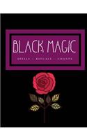 Black Magic Lined Journal for Spells and Rituals