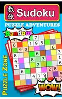 Sudoku Puzzle Adventures - RANDOM: WARNING: Seeking excitement? NO ranking clues & NO solutions! Game for it? Designed to stretch & exercise your brain, and help guard against Alzheim