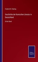Geschichte der Komischen Literatur in Deutschland