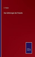 Gehörorgan der Frösche