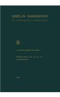 B Boron Compounds