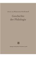 Geschichte Der Philologie