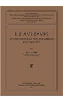 Die Mathematik an Hochschulen für Besondere Fachgebiete