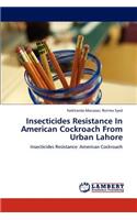 Insecticides Resistance In American Cockroach From Urban Lahore