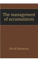 The Management of Accumulators: (English)