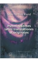 Hymni Recentes Latini Translationes Et Originales