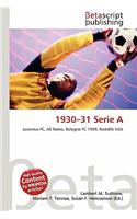 1930-31 Serie a: (English)
