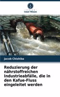 Reduzierung der nährstoffreichen Industrieabfälle, die in den Kafue-Fluss eingeleitet werden