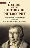 Lectures on the history of philosophy 3rd [Hardcover]