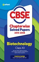 Cbse Biotechnology Chapterwise Solved Papers Class 12 for 2022 Exam (A