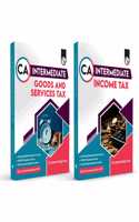 PW CA Intermediate Group 1 Income Tax and Goods & Services Tax - CA Jasmeet Singh Combo Set of 2 Books | Covering Theory, MCQs and PYQs | Latest Syllabus For May & Sep 2025 Exams