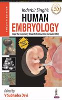 Inderbir Singh's Human Embryology As Per The Competency Based Medical Education Curriculum (MCI)