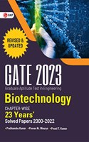 GATE 2023 : Biotechnology - 23 Years Chapter wise Solved Papers (2000-2022) by Dr. Prabhanshu Kumar, Dr. Pawan Kr. Maurya, Er. Preeti T. Kumar